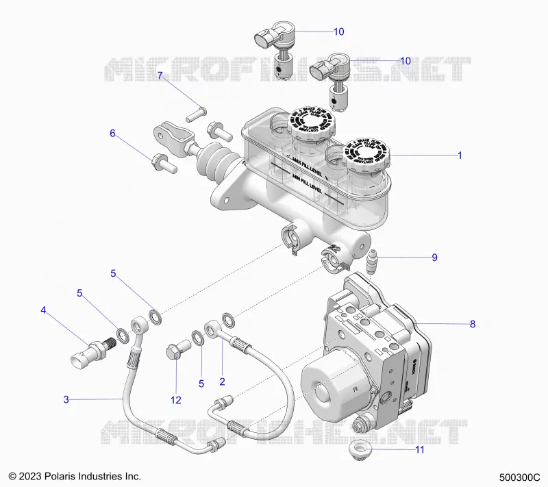 BRAKES, MAITRE CYLINDRE AND ABS MODULE