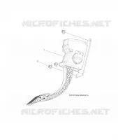 ELECTRICITE, THROTTLE PEDAL