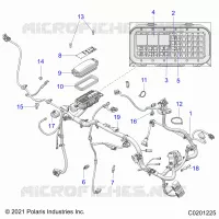 ELECTRICITE, WIRE HARNESS AND FUSES