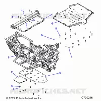 CHASSIS, CADRE 