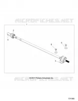 SYSTEME DE TRANSMISSION, REAR PROP SHAFT