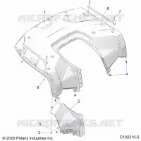 CARROSSERIE ARRIERE CAB