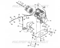 SUPPORT MOTEUR 500 INDY 0982764(A)(B) and EUROPEAN 500 INDY E982764A (4942104210C002)