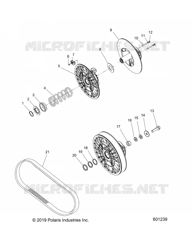 SYSTEME DE TRANSMISSION, CLUTCH, SECONDARY