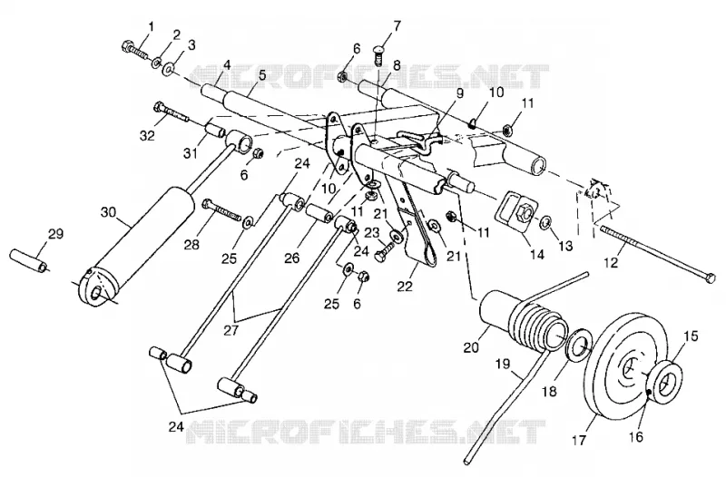 BRAS DE SUSPENSION ARRIERE 700 XCR 0985678(A) AND EUROPEAN 700 XCR E985678 (4943114311B013)