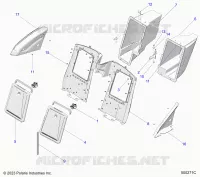 CARROSSERIE ARRIERE STORAGE COMPARTMENTS