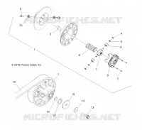 SYSTÈME DE TRANSMISSION, SECONDARY CLUTCH