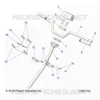 DIRECTION, H-BAR, DIRECTION POST, GRIPS