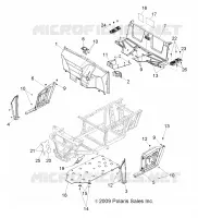 PLANCHER ET GARDES BOUES