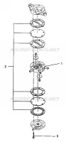 POMPE A CARBURANT TRAIL 0972761, EUROPEAN TRAIL E972761,  TRAIL TOURING 0972262 and (4938313831D004)