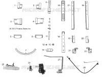 PORTES RIGIDES REPLACEMENT HARDWARE (BUILT 9/01/13 AND BEFORE)