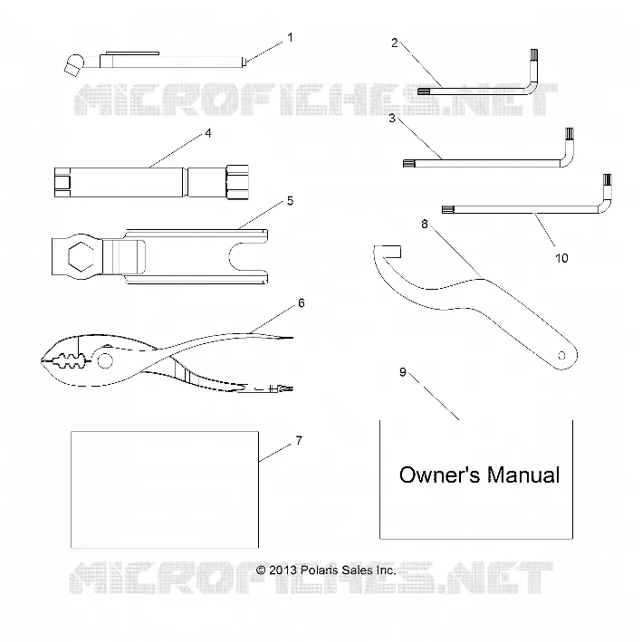 MANUEL DU PROPRIETAIRE AND TOOL KIT