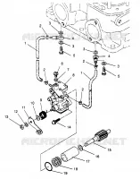 POMPE A HUILE 500 EFI SKS 0962574, 500 EFI RMK 0962974, and EUROPEAN 500 EFI SKS (4931983198C014)