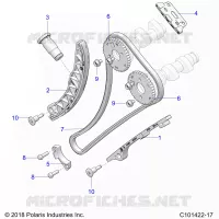 CHAINE DE DISTRIBUTION AND SPROCKET