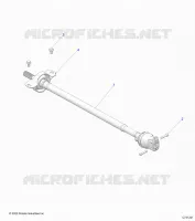 SYSTÃˆME DE TRANSMISSION, FRONT PROP SHAFT
