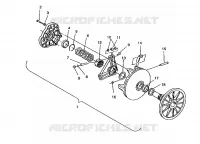 EMBRAYAGE DE TRANSMISSION ASSEMBLY RXL/0930768 AND RXL SKS/0930568 (4922992299023A)