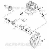 POMPE A EAU 6X6 400L W968740 and 6X6 400L Norwegian N968740 (4935963596D011)
