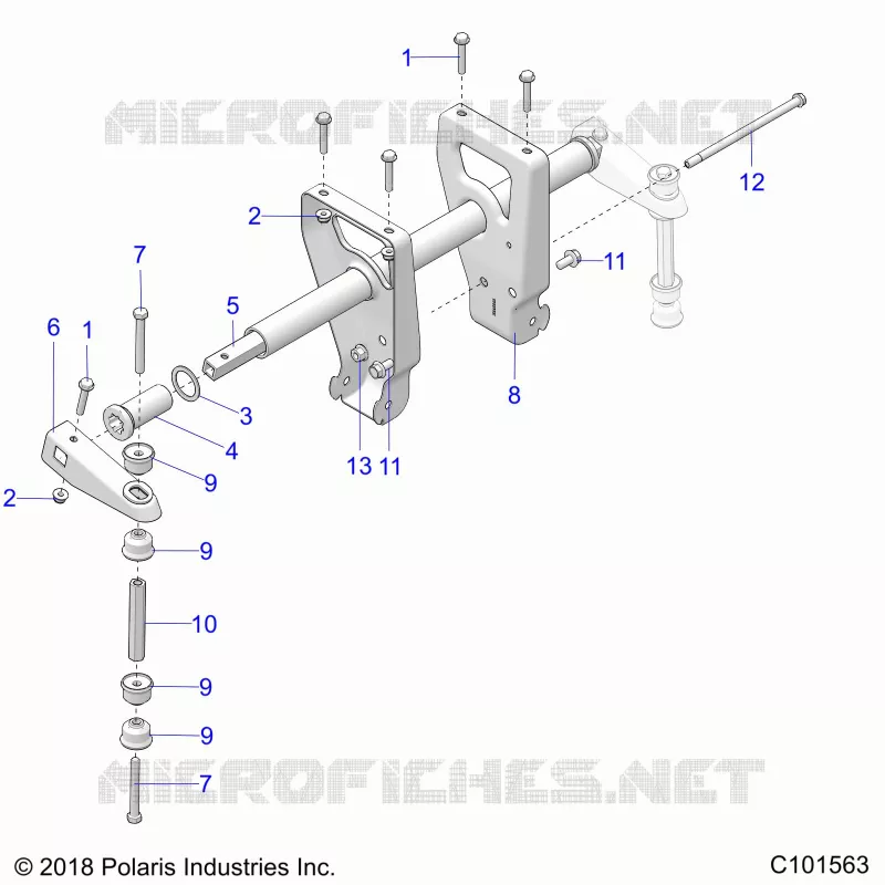 SUSPENSION, BARRE DE TORSION