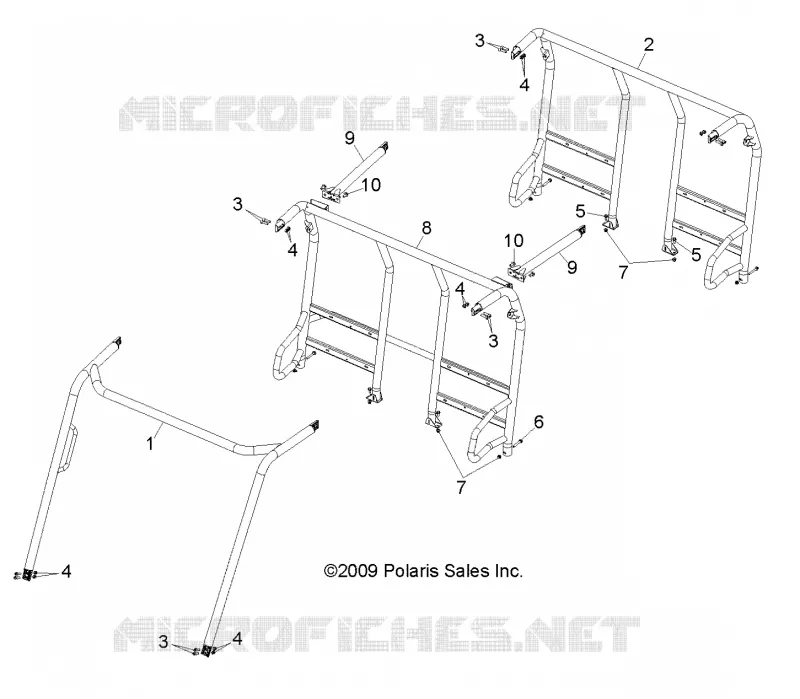 CHASSIS, CAB CADRE