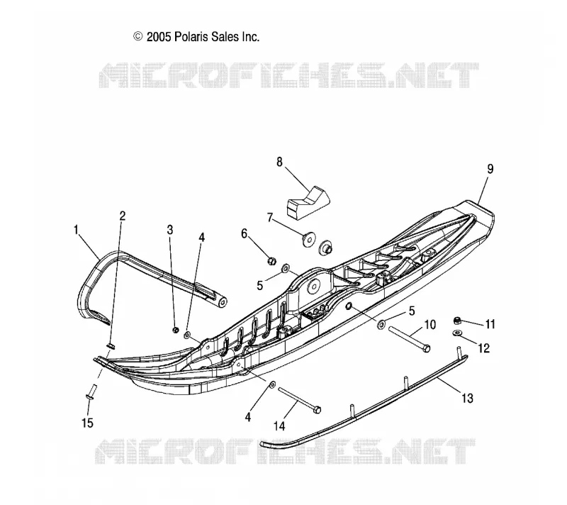 SKI ASSEMBLY- S06NB4BS (4999369936B01)