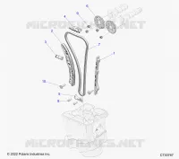 CHAINE DE DISTRIBUTION AND SPROCKET