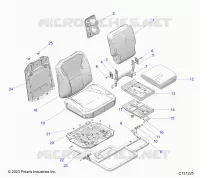 SIEGE ASM., PASSENGER