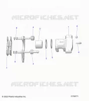 FREIN AVANT CALIPER