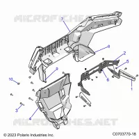 CARROSSERIE ARRIERE BUMPER