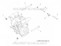 SYSTÈME DE TRANSMISSION, GEARCASE MOUNTING, REAR