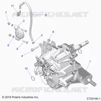 SYSTÃˆME DE TRANSMISSION, MAIN GEARCASE MOUNTING
