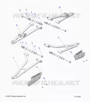 SUSPENSION AVANT CONTROL ARMS
