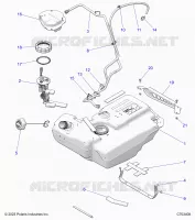 SYSTÃˆME D'ALIMENTATION, TANK, EVAP