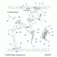 TRIANGLES SUSPENSIONS AVANT 