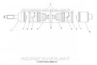 ARBRE DE TRANSMISSION, MID