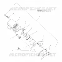 BRAKES, ETRIER DE FREIN ARRIERE