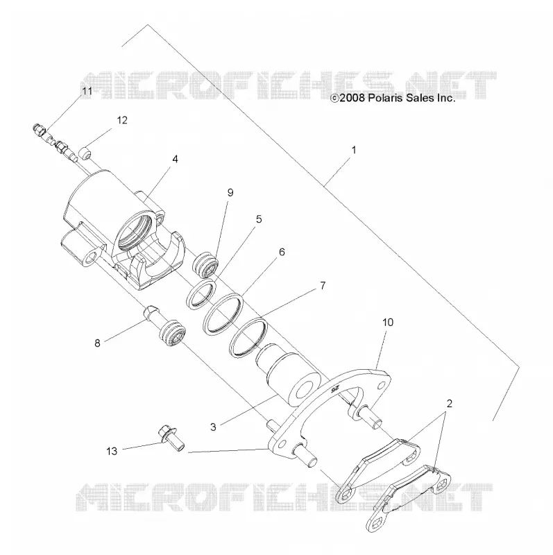 BRAKES, ETRIER DE FREIN ARRIERE