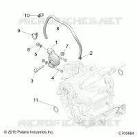 SYSTÃˆME DE TRANSMISSION, MAIN GEARCASE MOUNTING