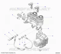 BRAKES, MAITRE CYLINDRE AND ABS MODULE