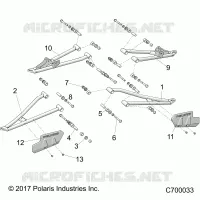SUSPENSION AVANT CONTROL ARMS