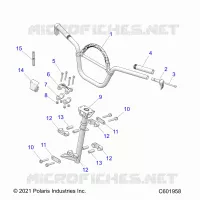STEERING, FIXATION GUIDON