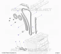 CHAINE DE DISTRIBUTION AND TENSIONER