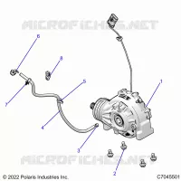 SYSTÃˆME DE TRANSMISSION, FRONT GEARCASE MOUNTING