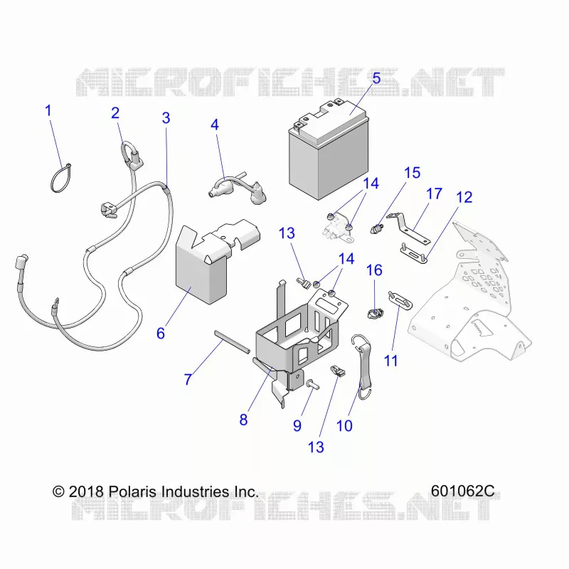 ELECTRICITE, BATTERY/BOX AND CABLES