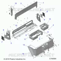 CARROSSERIE ARRIERE CLOSEOFF, AND FENDERS