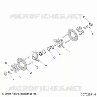 SUSPENSION AVANT CARRIER AND HUB