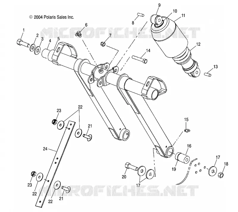 BRAS DE SUSPENSION AVANT (EDGE)