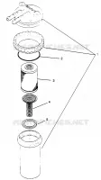 VIDANGE HURRICANE B964466 and  Intl. HURRICANE I964466 (4935733573C008)