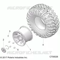 ROUES, REAR
