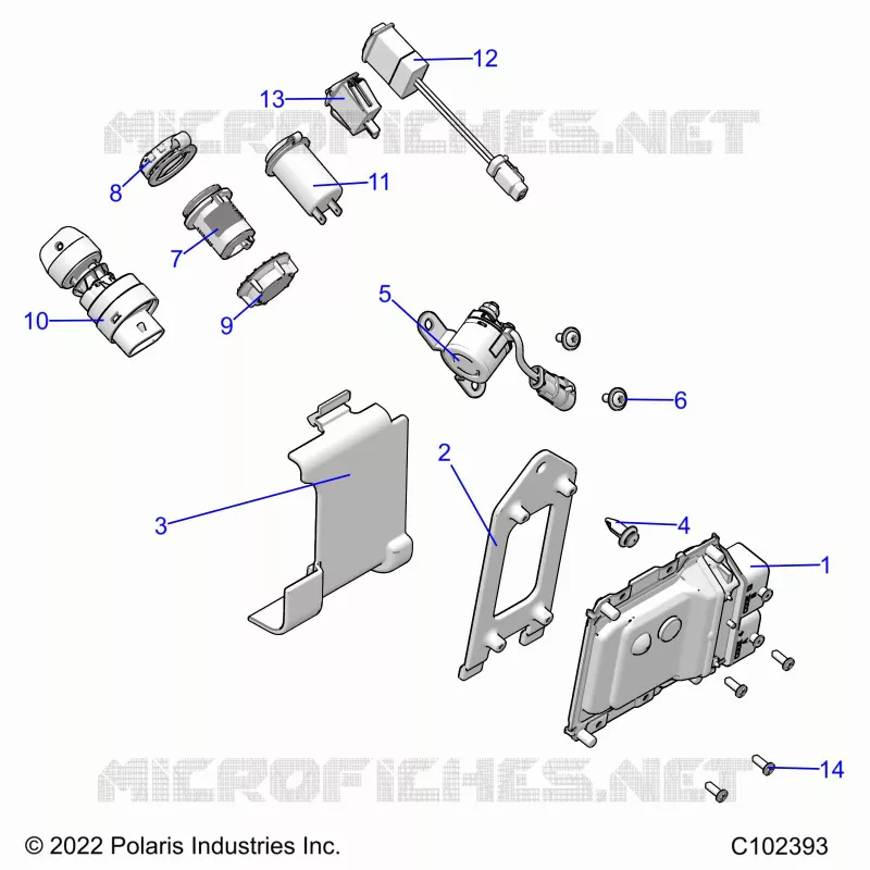ELECTRICITE, SWITCHES, SENSORS AND ECM