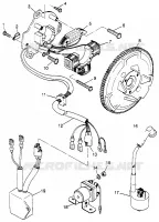 STATOR (SPORT) Sport 400L W97BA38C and Trail Blazer W97BA25C (4940124012D010)